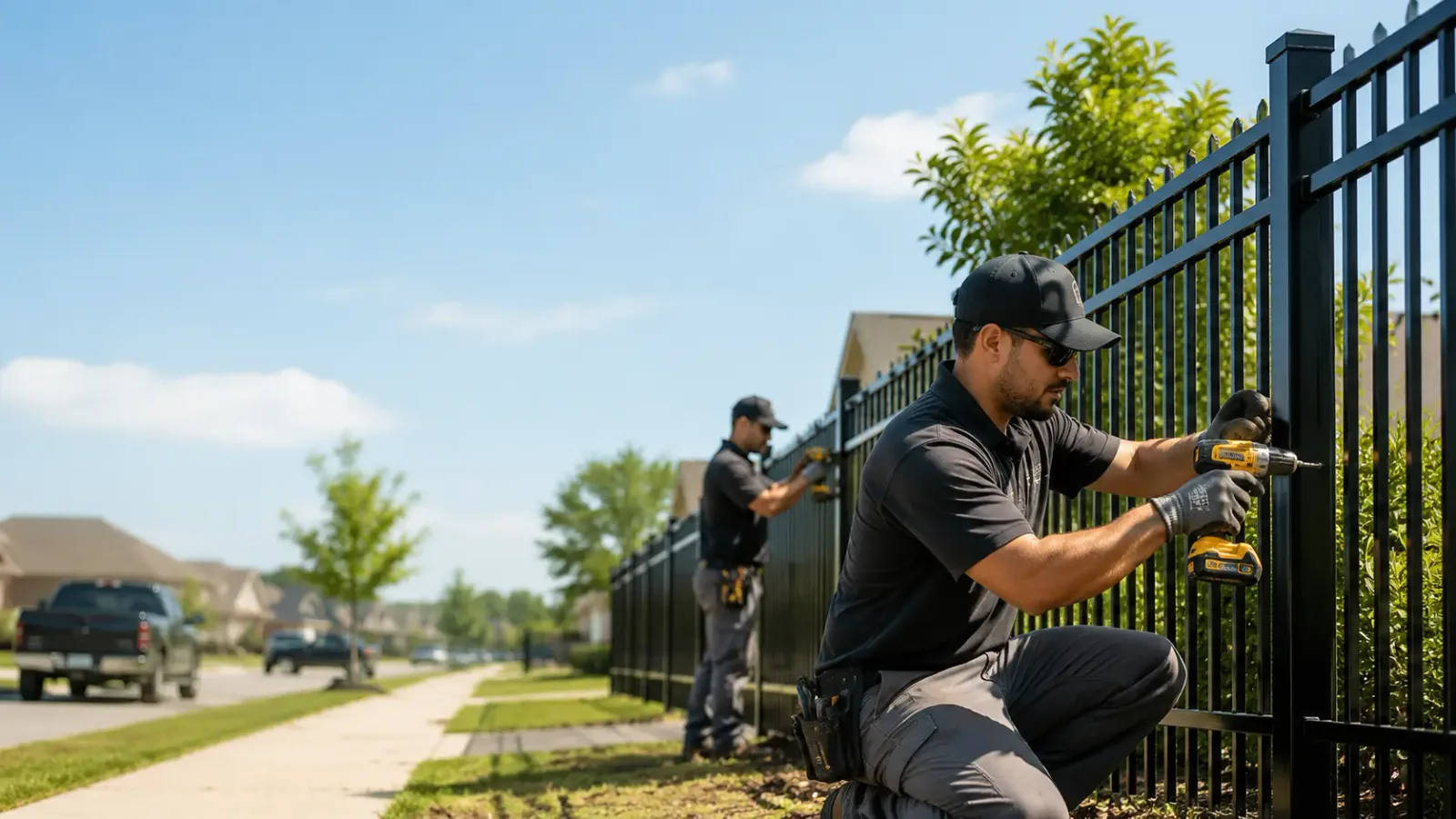 Metal Fence Installation in West Yarmouth, MA
